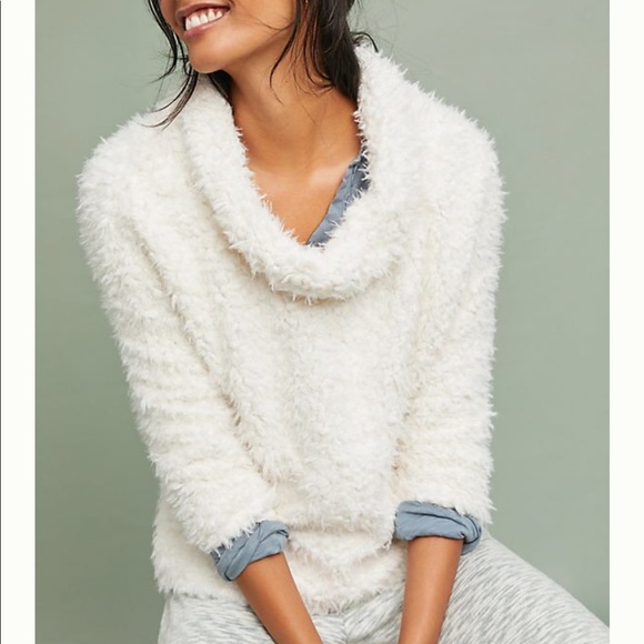 Anthropologie “Saturday Sunday” Sherpa Pullover - Picture 3 of 7